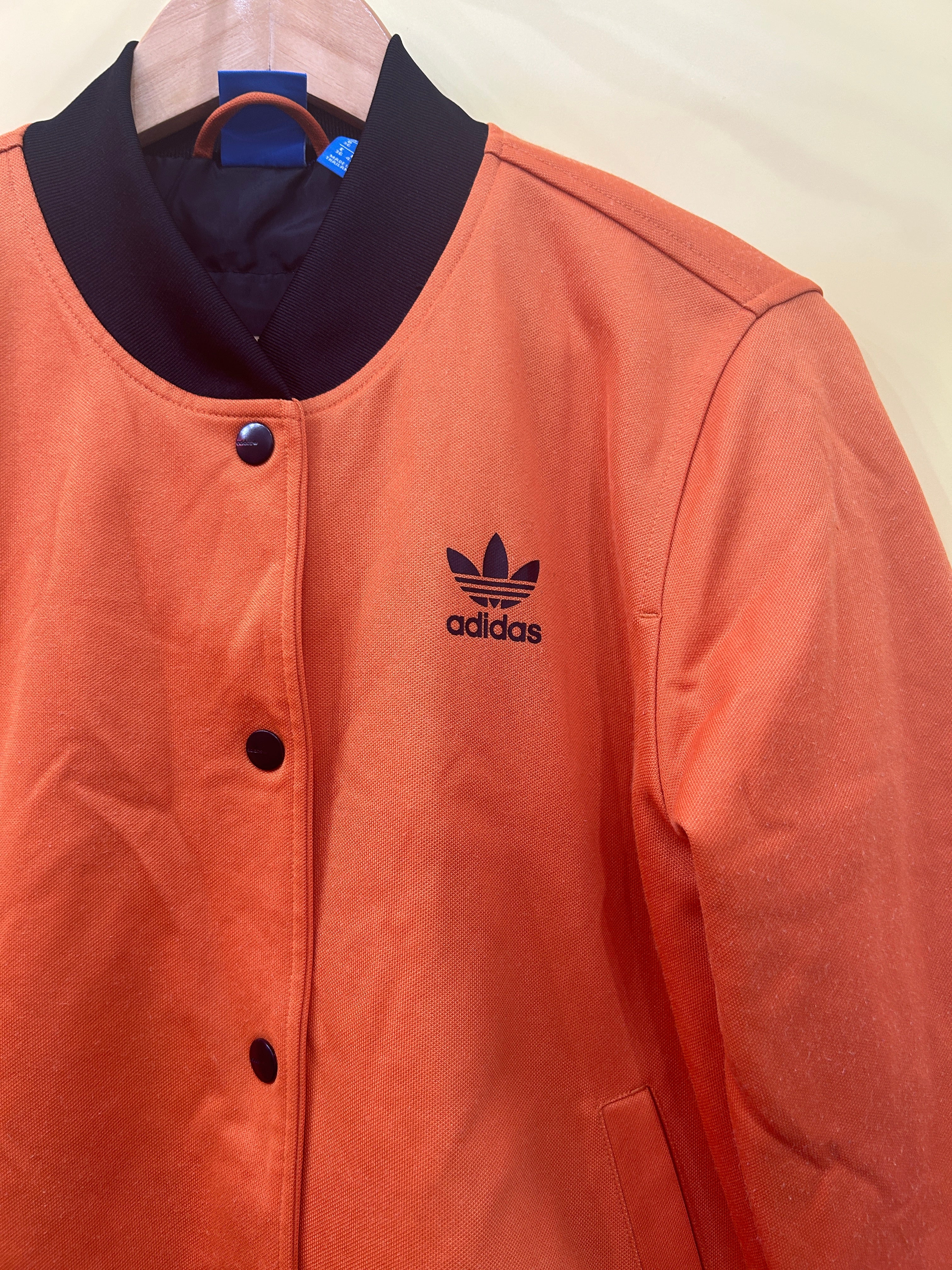 S Adidas original Bomber Jacke Blouson orange