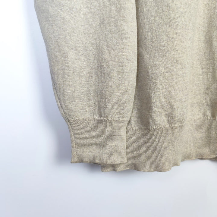 M burberry Vintage Strickjacke mit Shirt beige