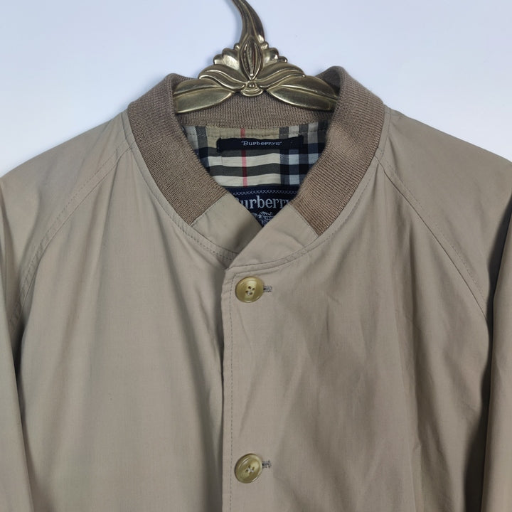 L Vintage Burberry Bomber Jacke.