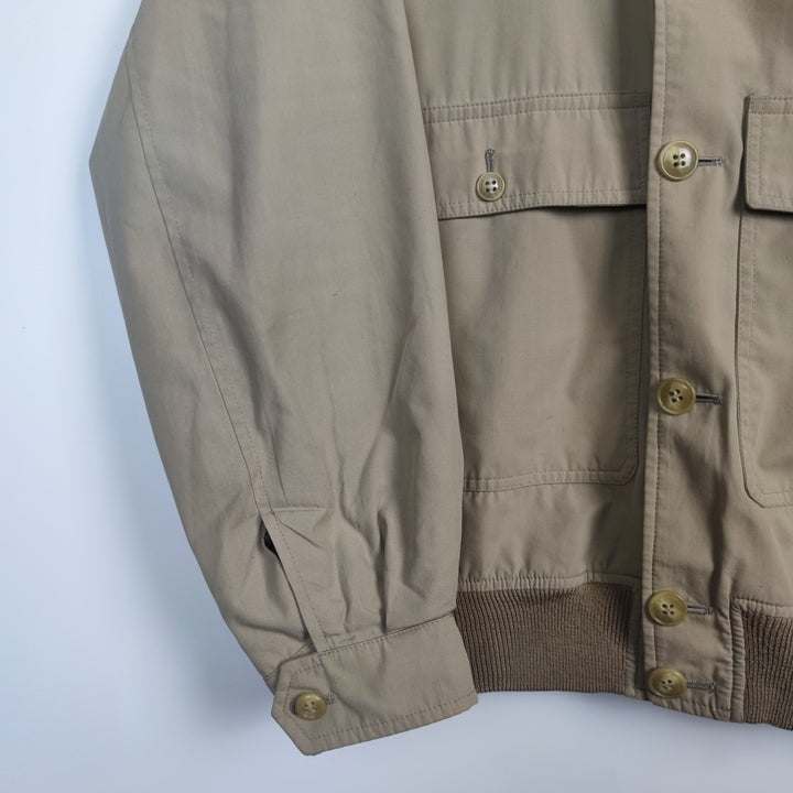 L Vintage Burberry Bomber Jacke.