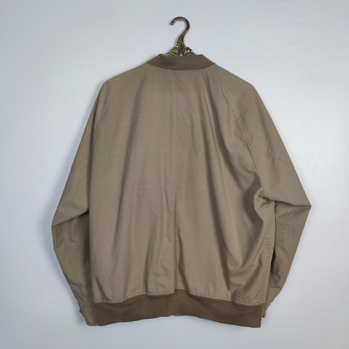 L Vintage Burberry Bomber Jacke.