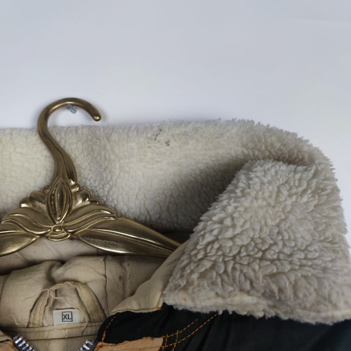 XL Vintage Winter Jacke mit Azteken Navajo Muster .