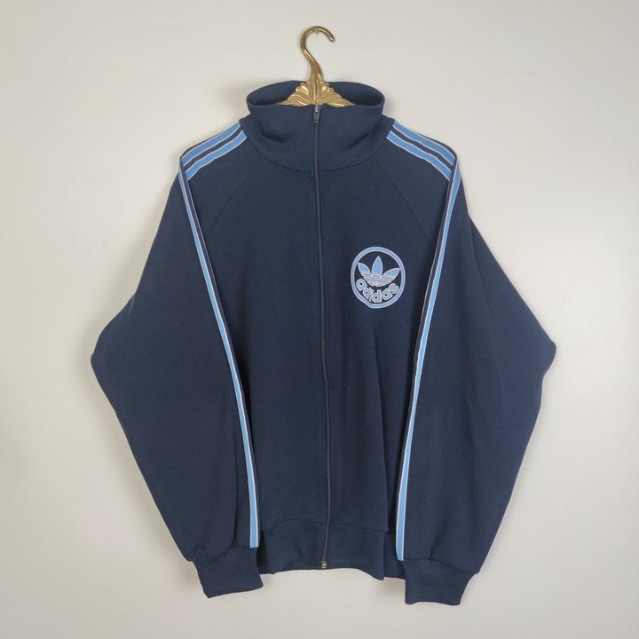 M Adidas Trainingsjacke in Blau.
