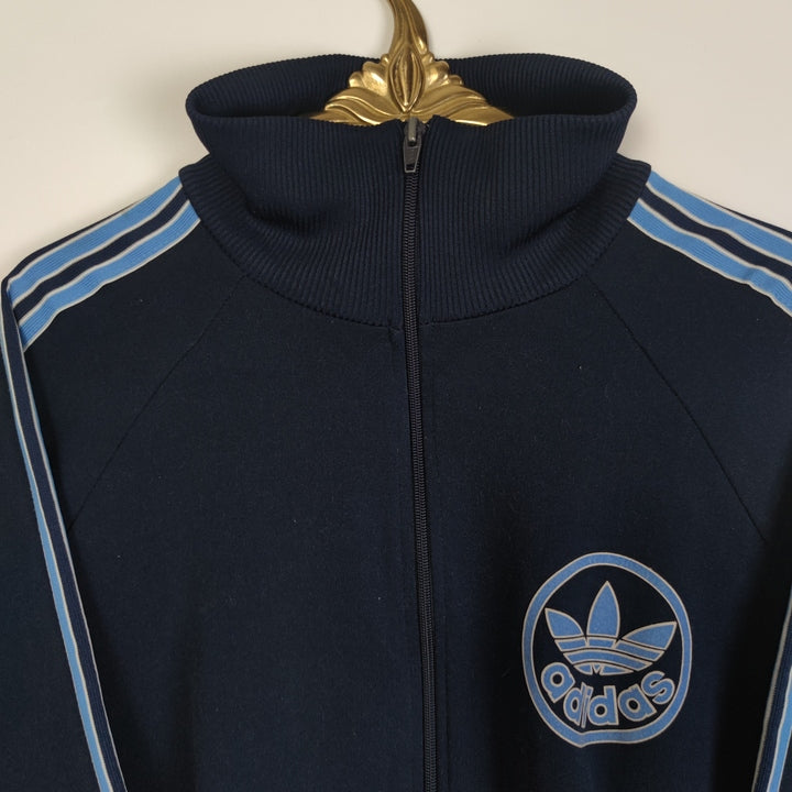 M Adidas Trainingsjacke in Blau.