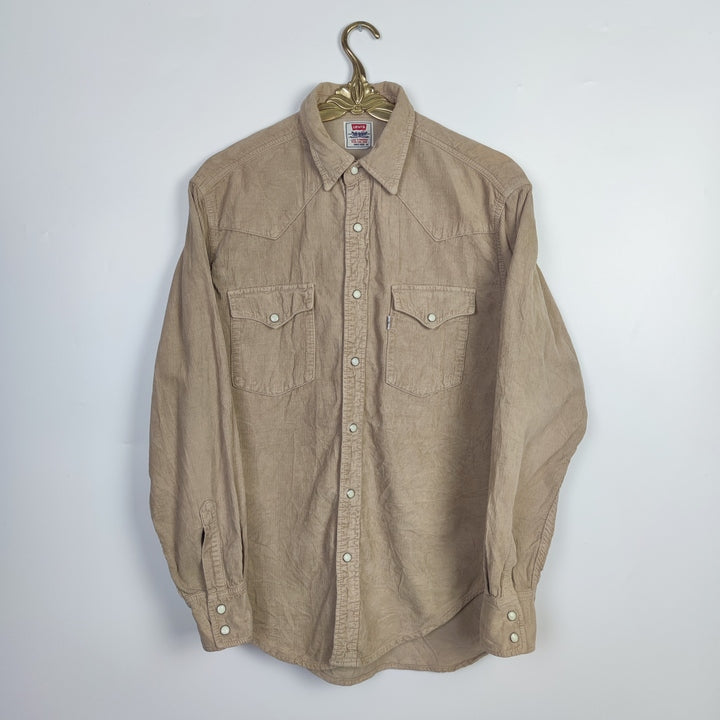 M Vintage Levi's Cord Hemd Braun