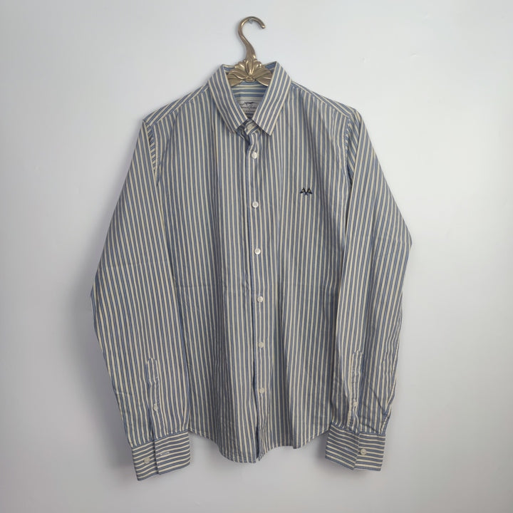 M Vintage Burberry Hemd Streifen