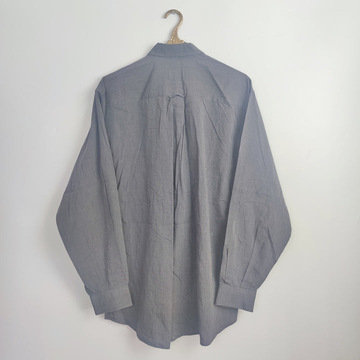 L Vintage Lacoste Hemd Grau