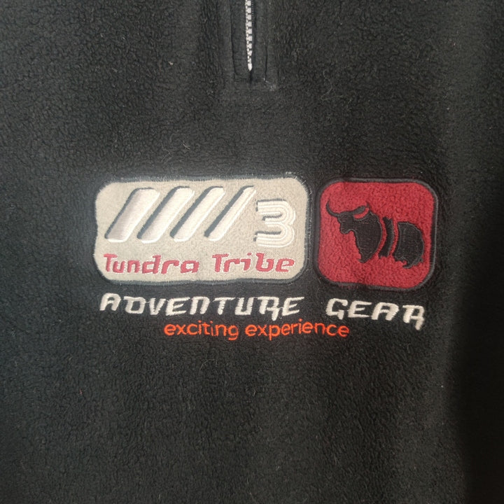 M Tundra Tribe Fleece Pullover schwarz/rot
