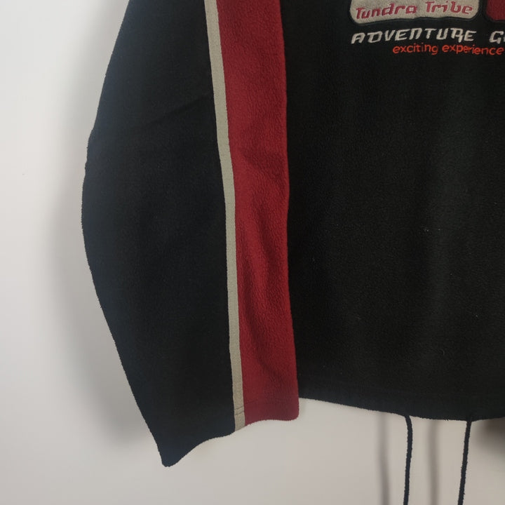 M Tundra Tribe Fleece Pullover schwarz/rot
