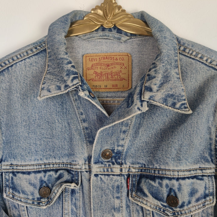 S Levi's Jeansjacke hellblau