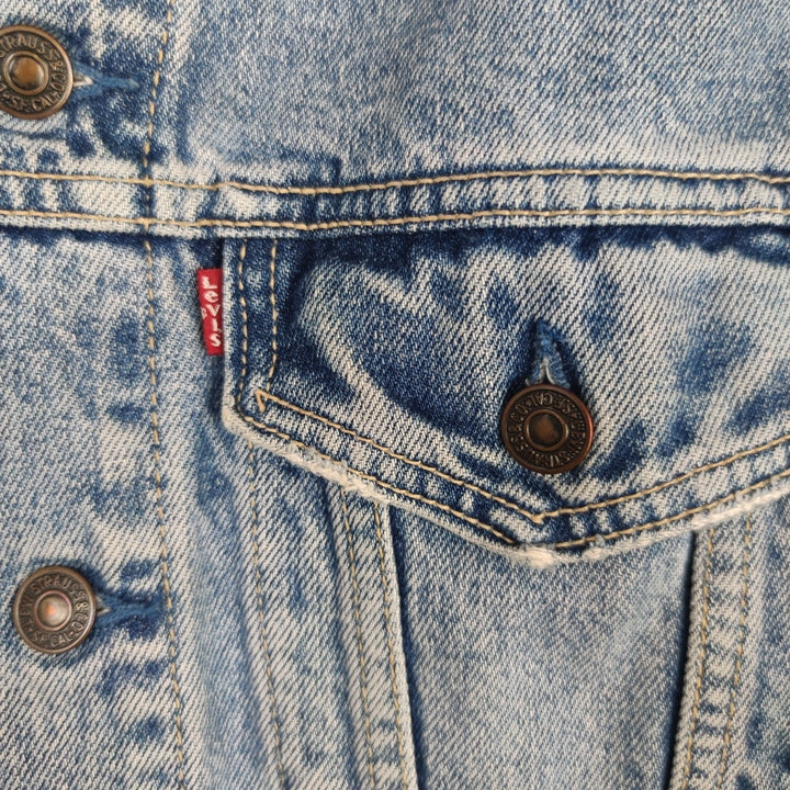 S Levi's Jeansjacke hellblau