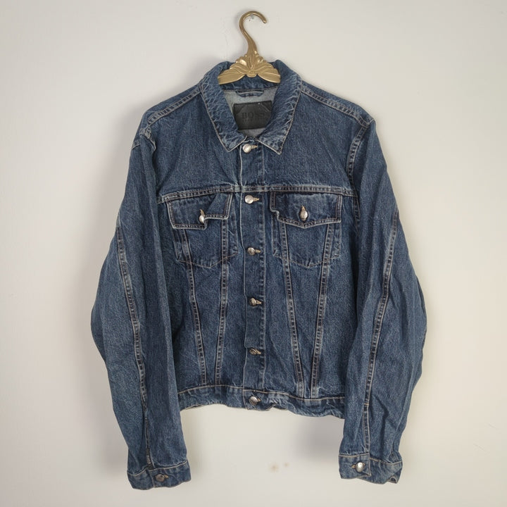 S Boss Jeansjacke dunkelblau
