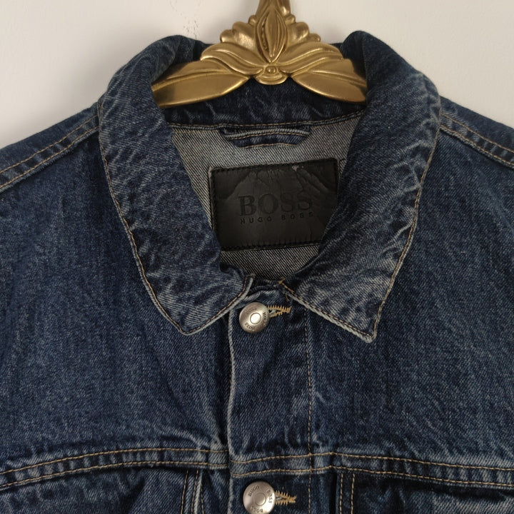 S Boss Jeansjacke dunkelblau