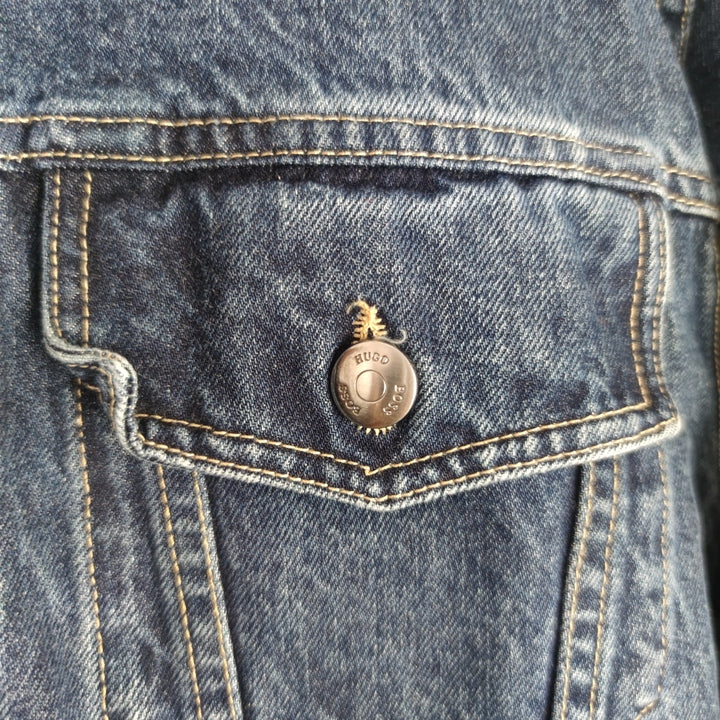 S Boss Jeansjacke dunkelblau