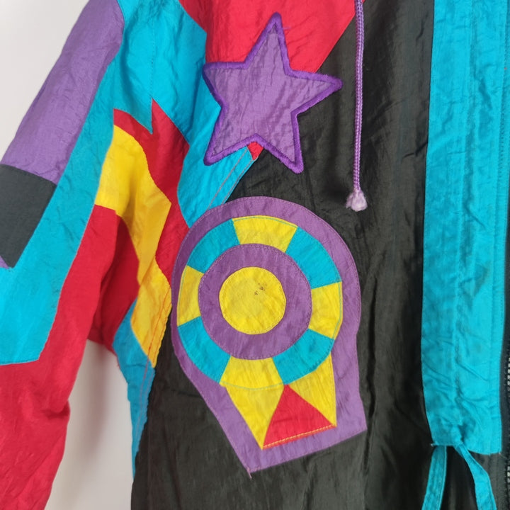 M Funky Jacke Lila Stern mitteldick