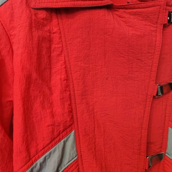 M Bomberjacke rot/grau
