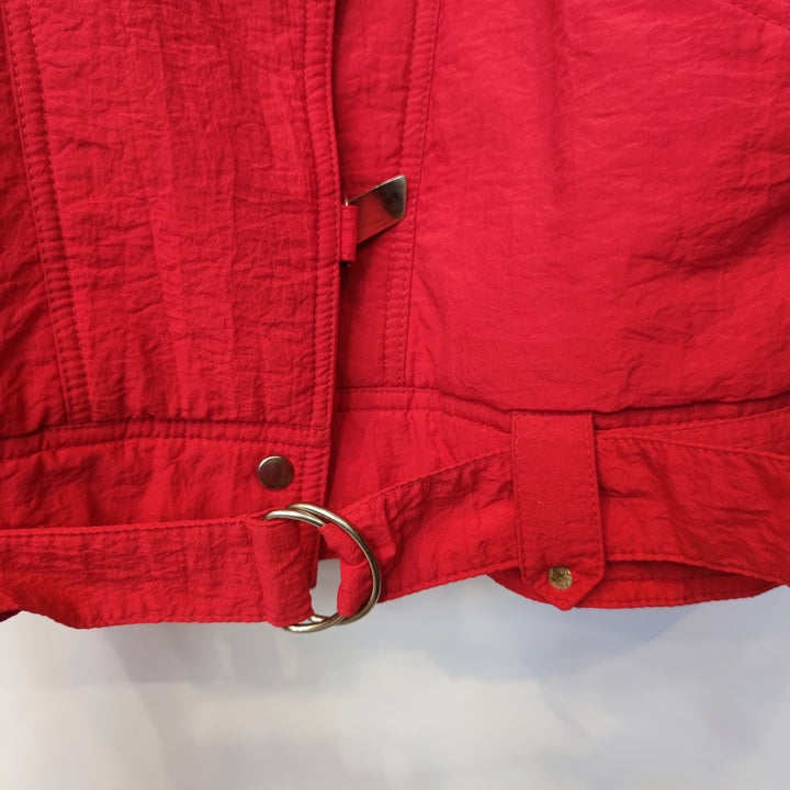 M Bomberjacke rot/grau