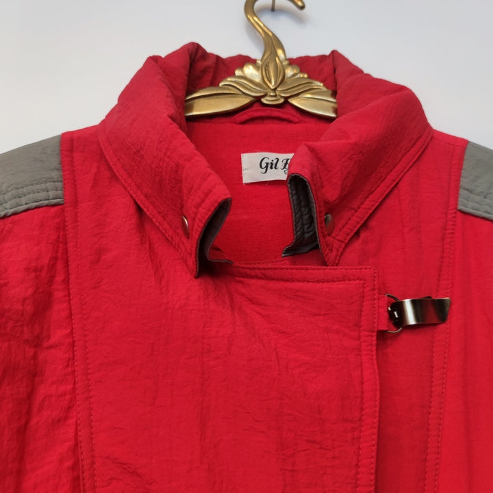 M Bomberjacke rot/grau