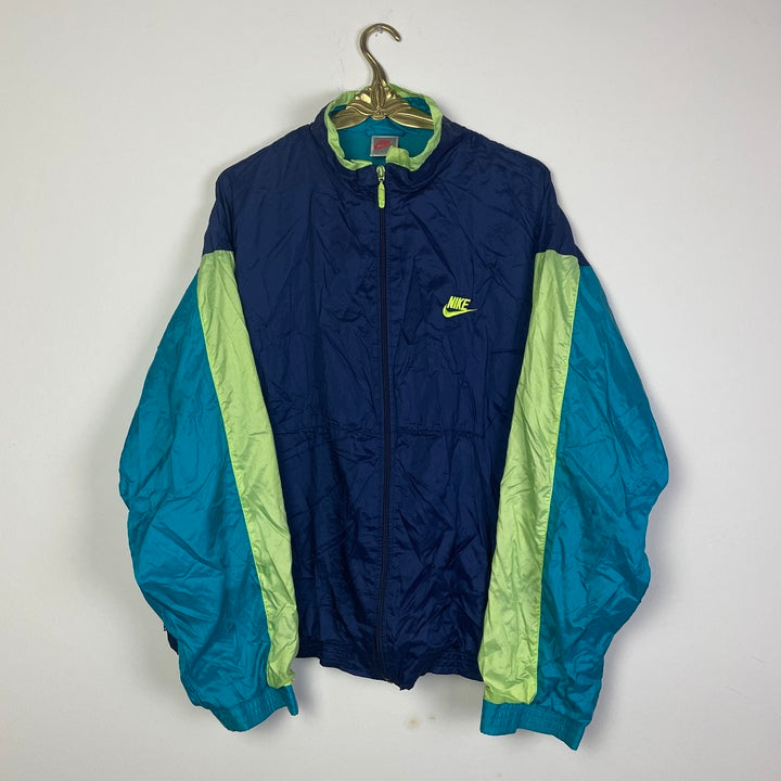 M Nike Trainings Jacke blau/grün