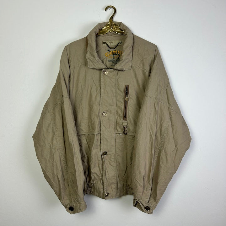 M-L Camel Jacke beige