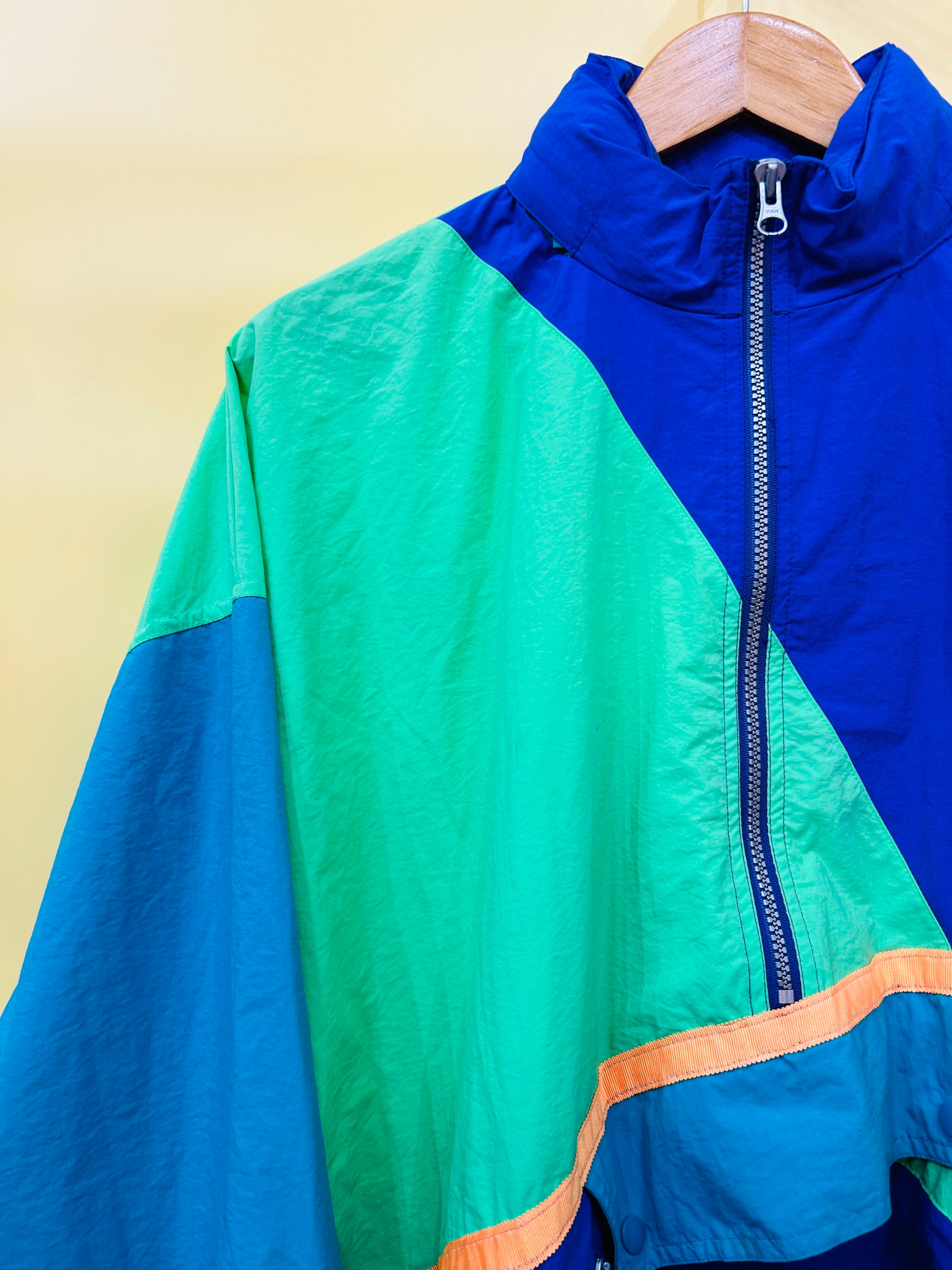 XL Nike Windbreaker blau/grün