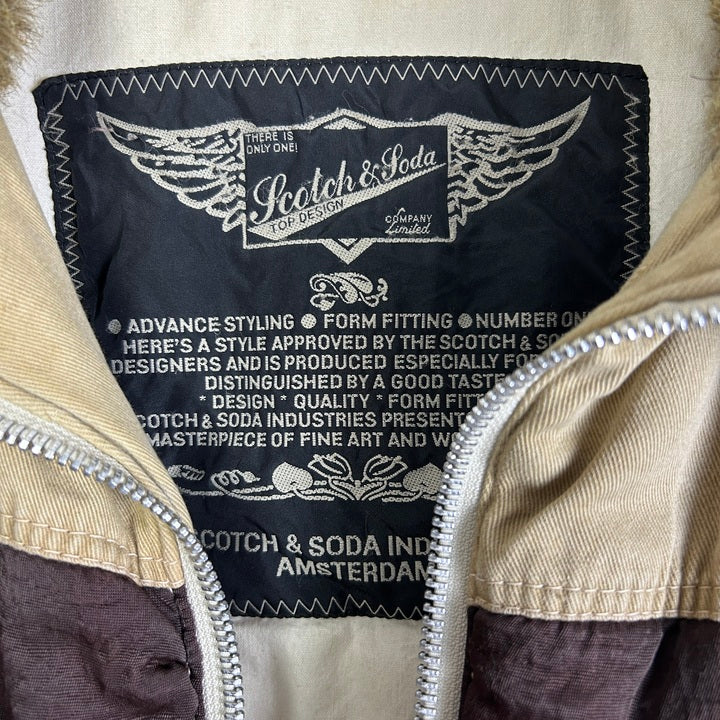 M Scotch&Soda Bomber Jacke braun