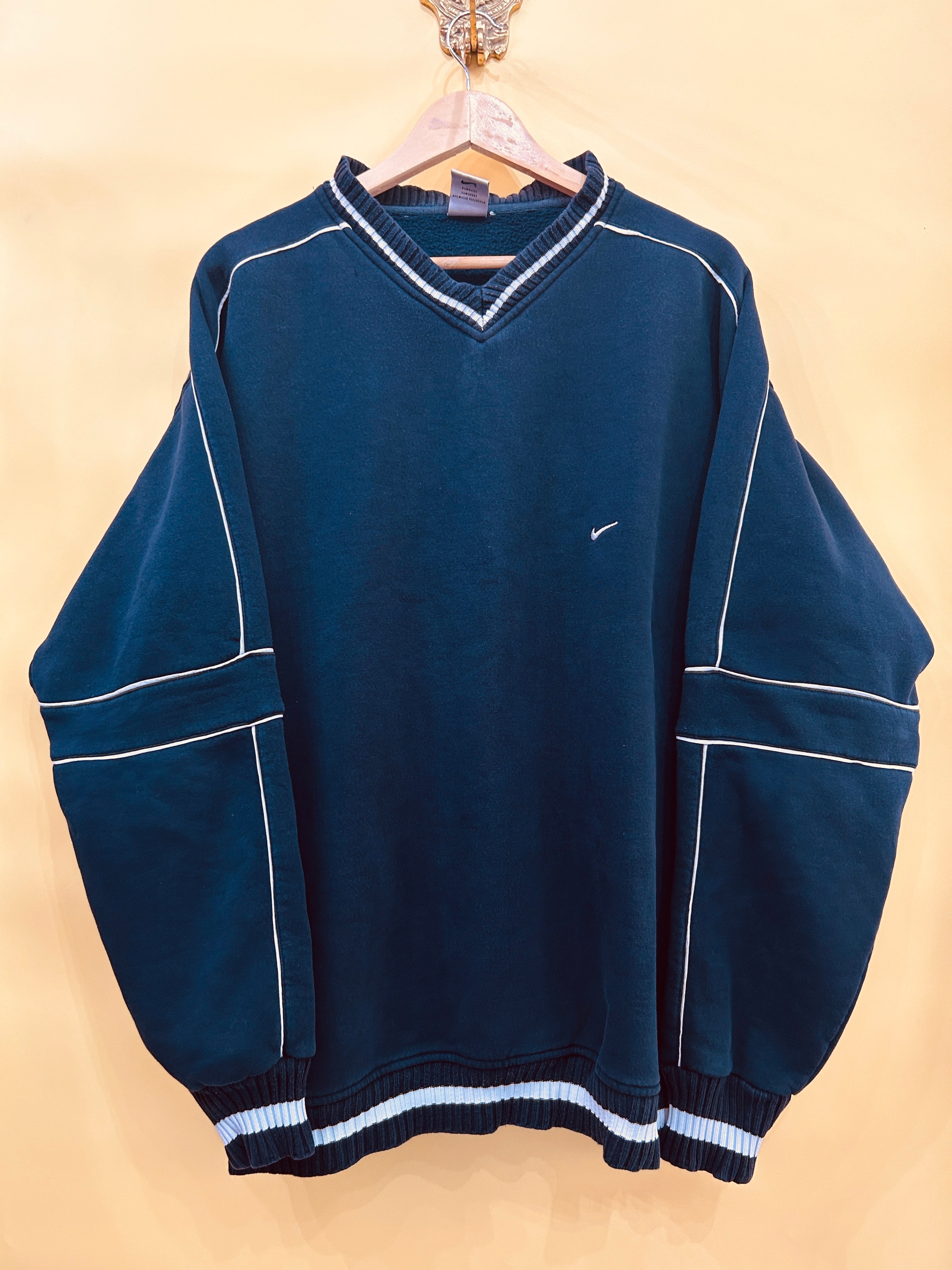 XL Vintage Nike Sweater dark blue