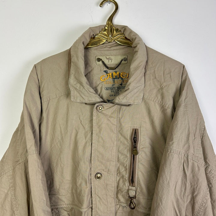 M-L Camel Jacke beige