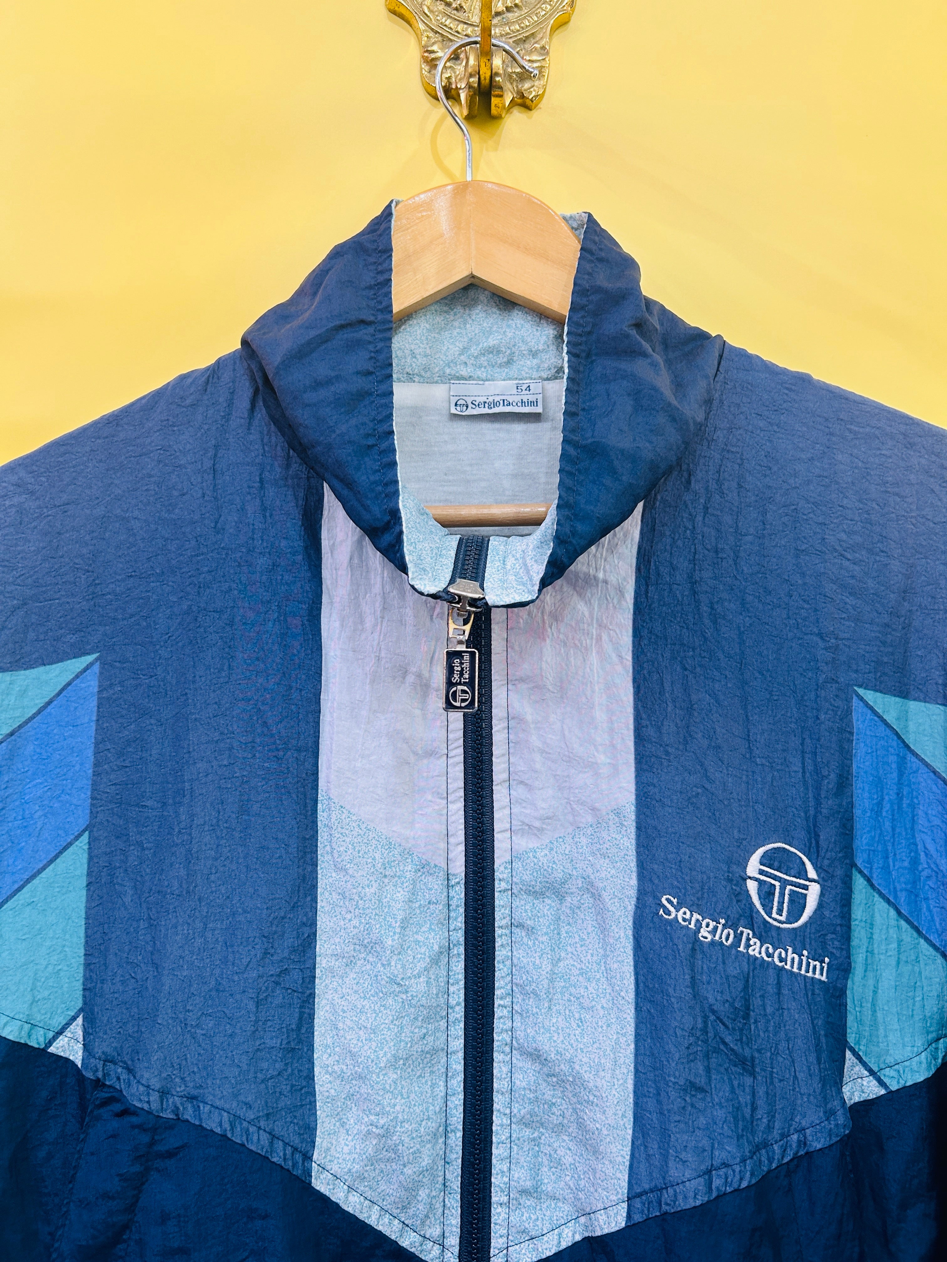 M-L Sergio Tacchini Trackjacket blau