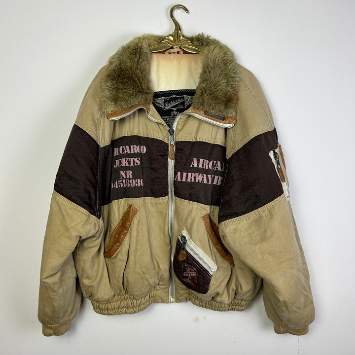 M Scotch&Soda Bomber Jacke braun