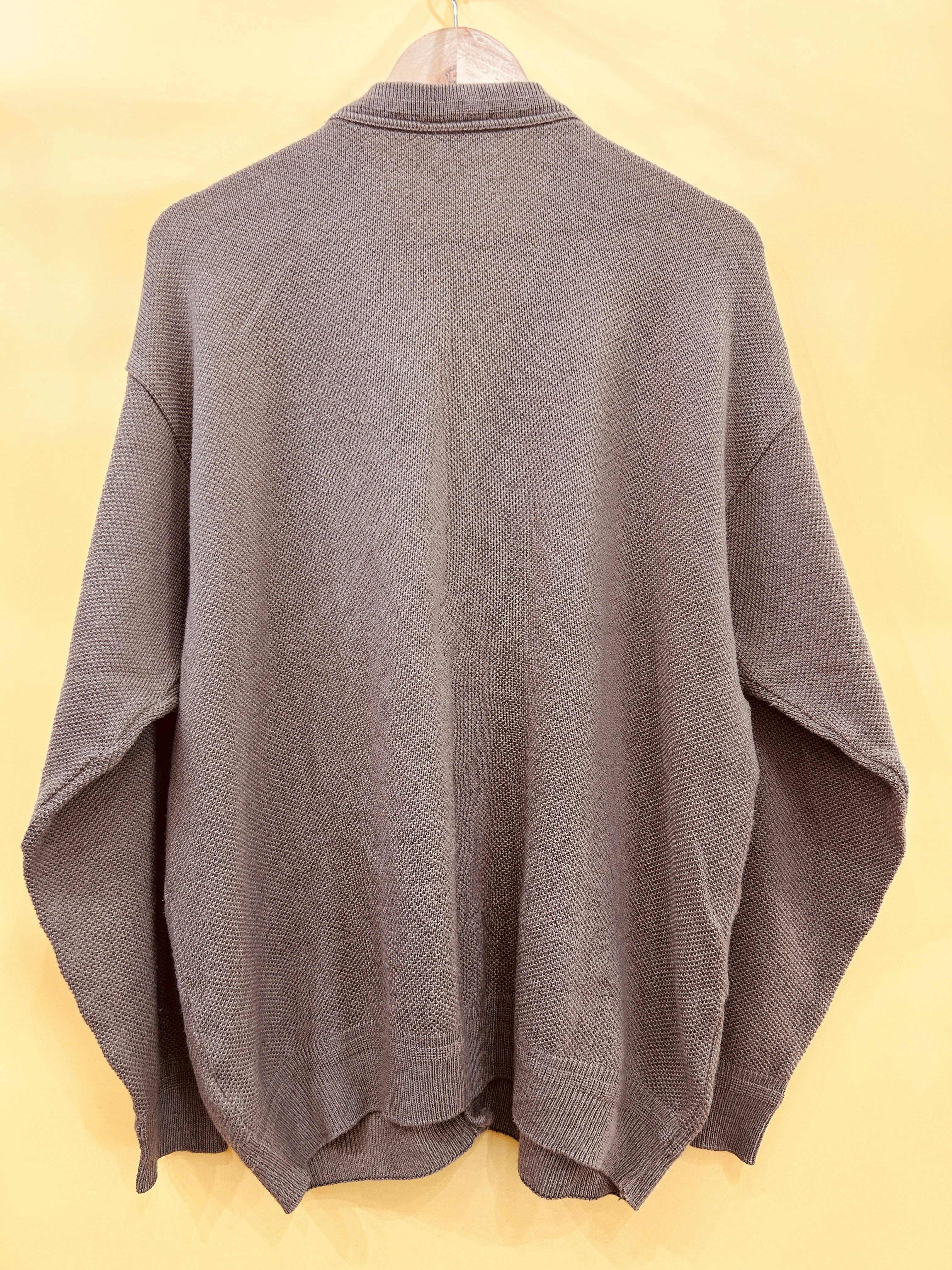 L Lacoste Cardigan brown