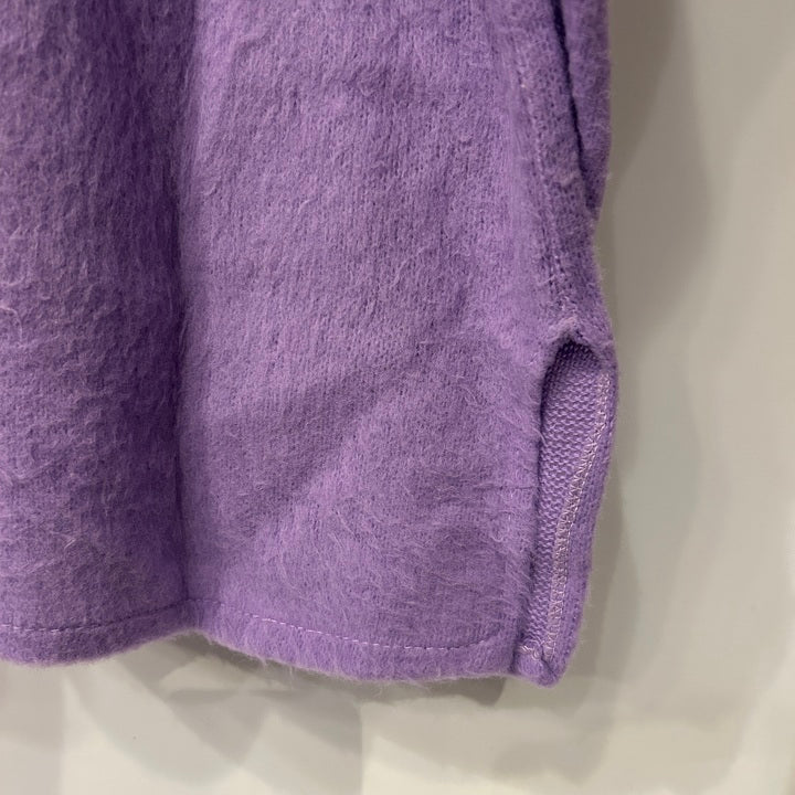 M Pullover Blumen lila