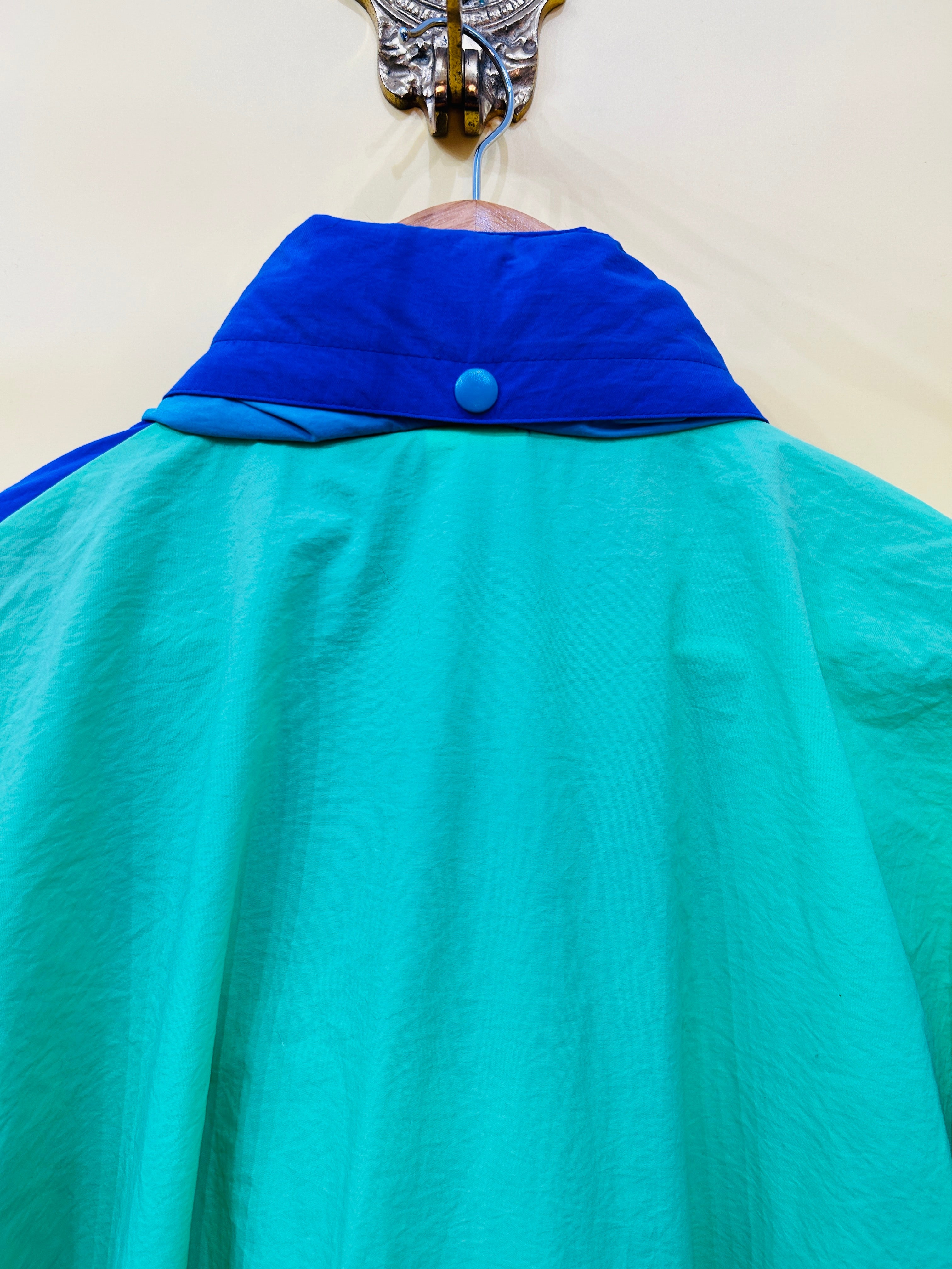 XL Nike Windbreaker blau/grün