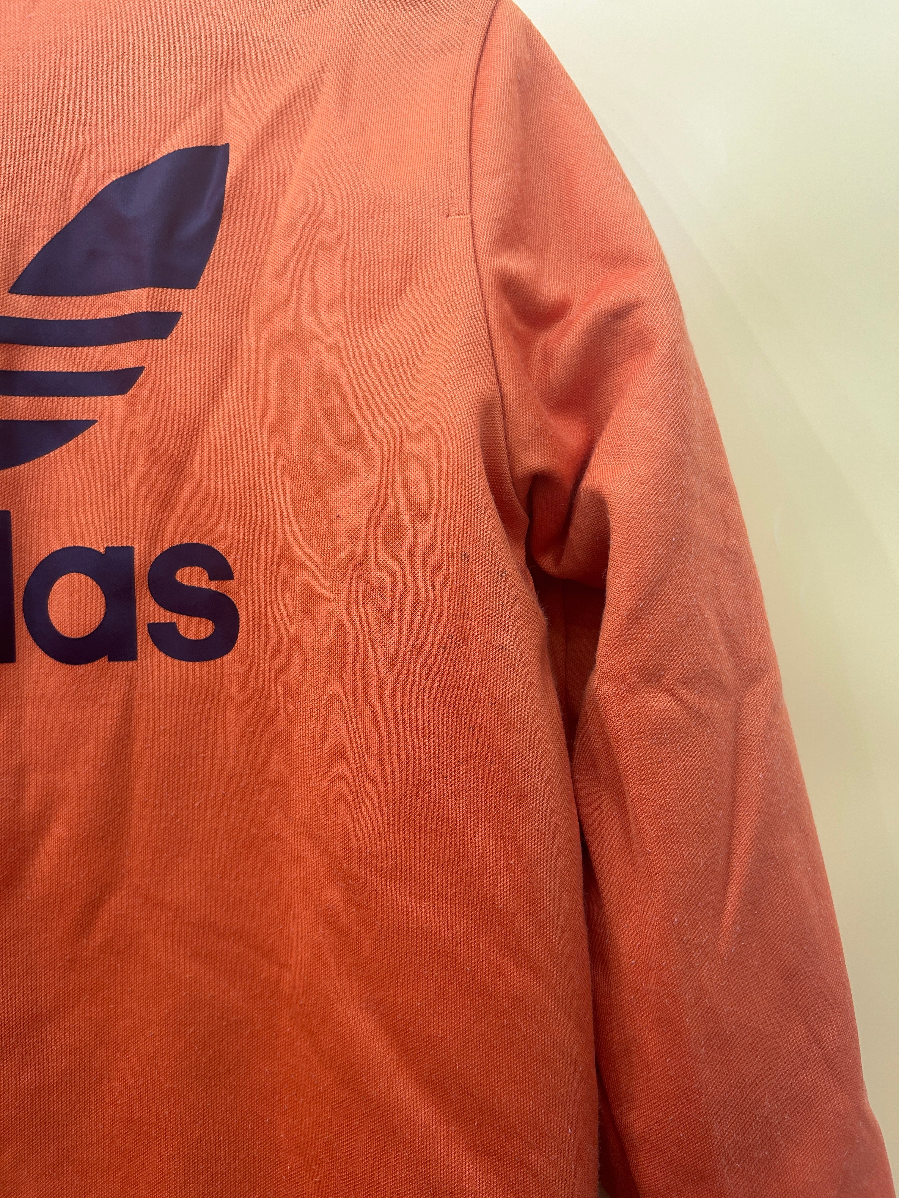 S Adidas original Bomber Jacke Blouson orange