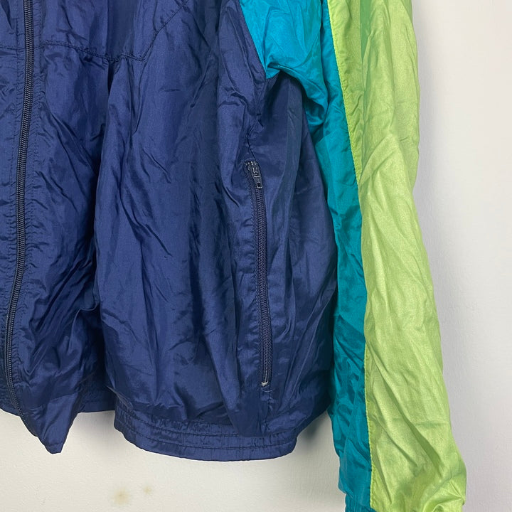M Nike Trainings Jacke blau/grün