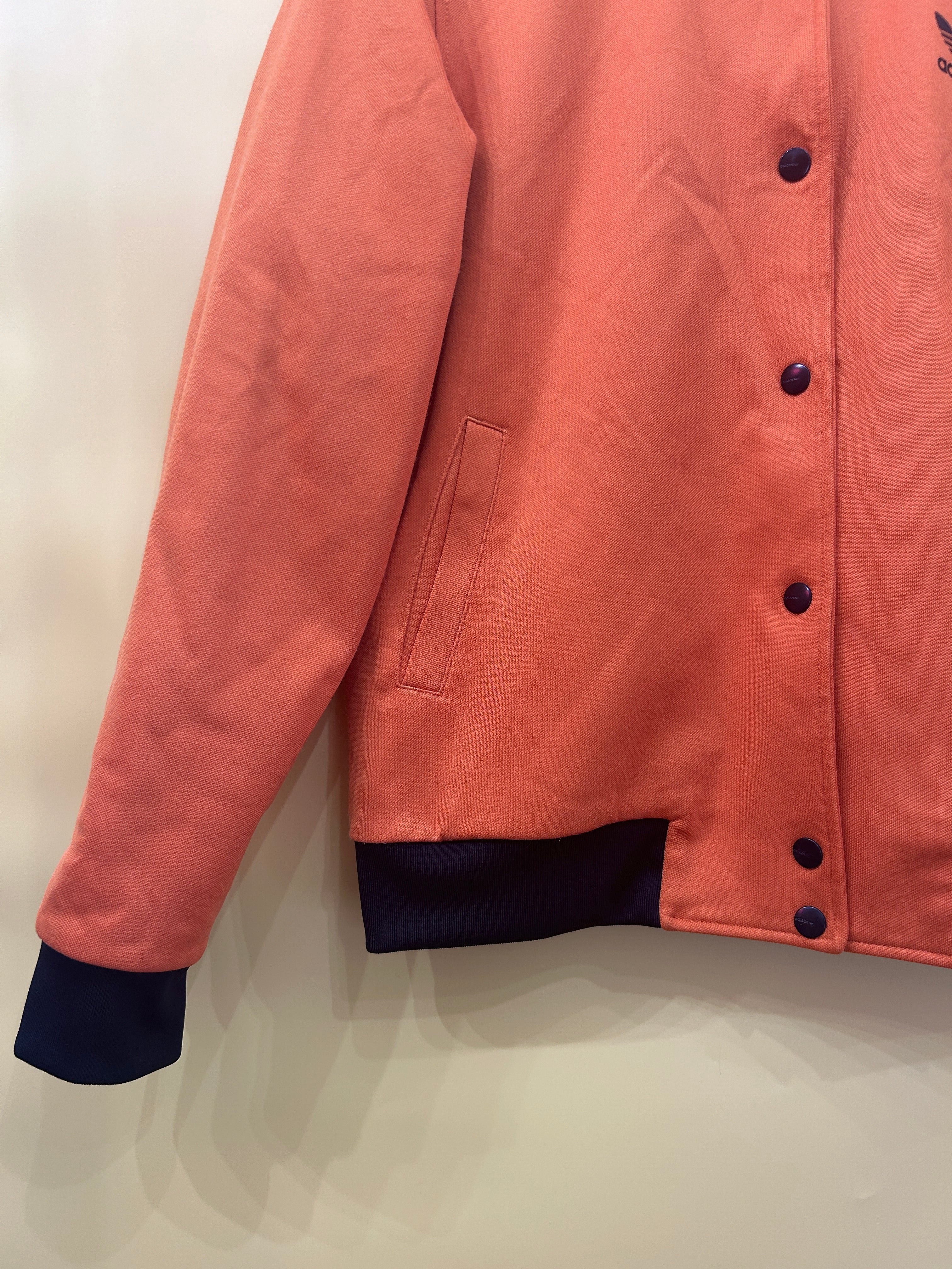 S Adidas original Bomber Jacke Blouson orange