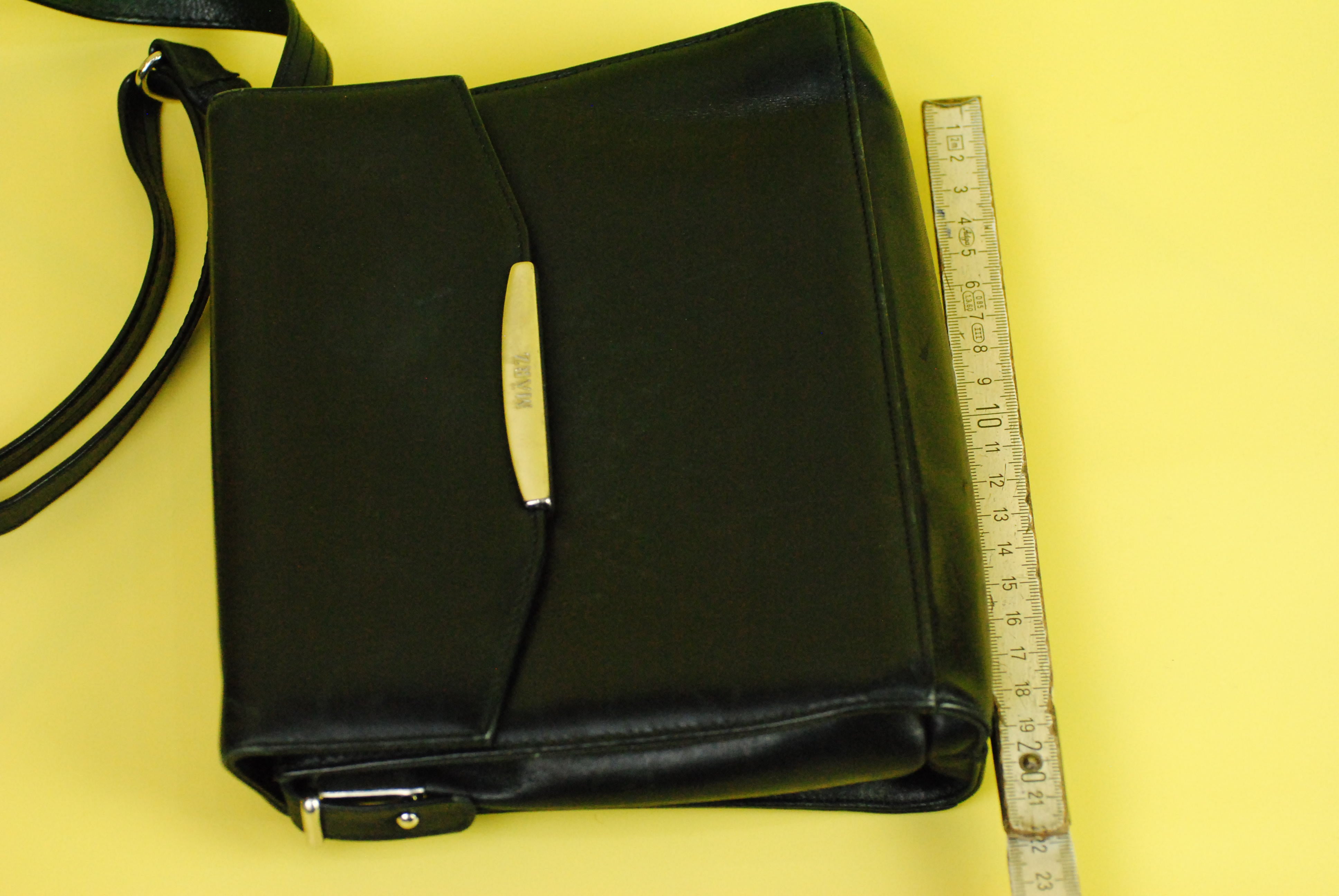März Vintage Leder Handtasche