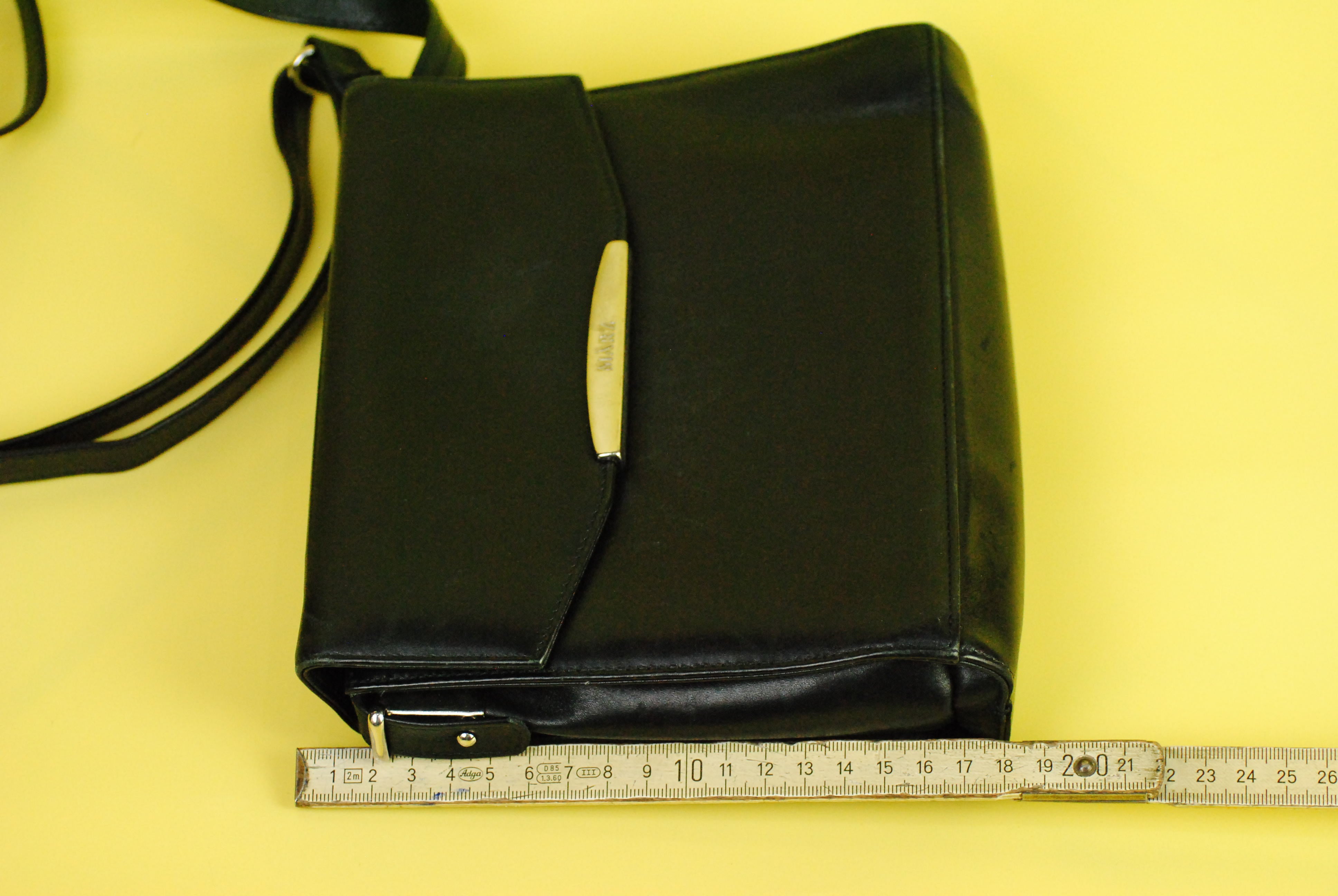 März Vintage Leder Handtasche