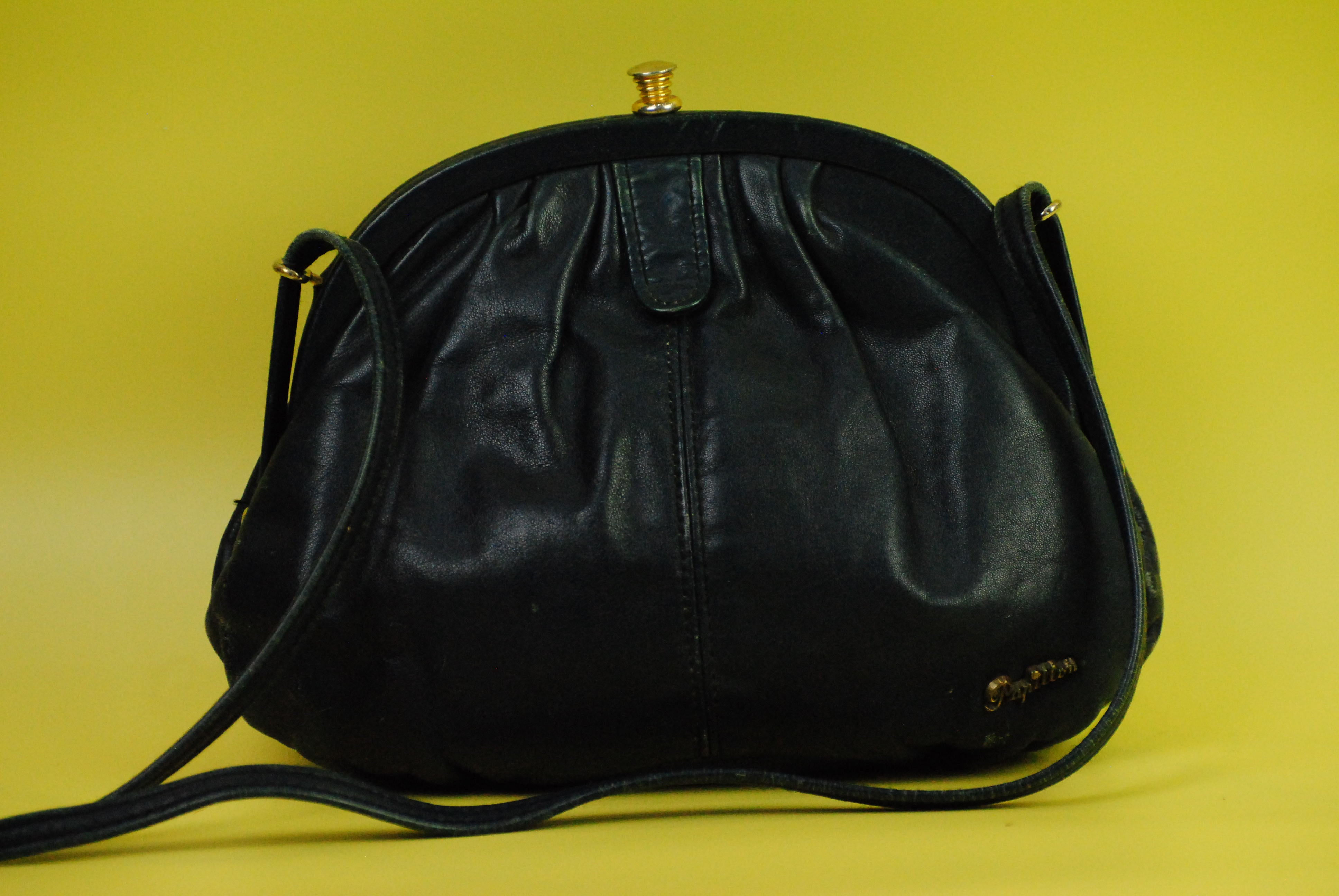 Pappilon Handtasche dunkelblau