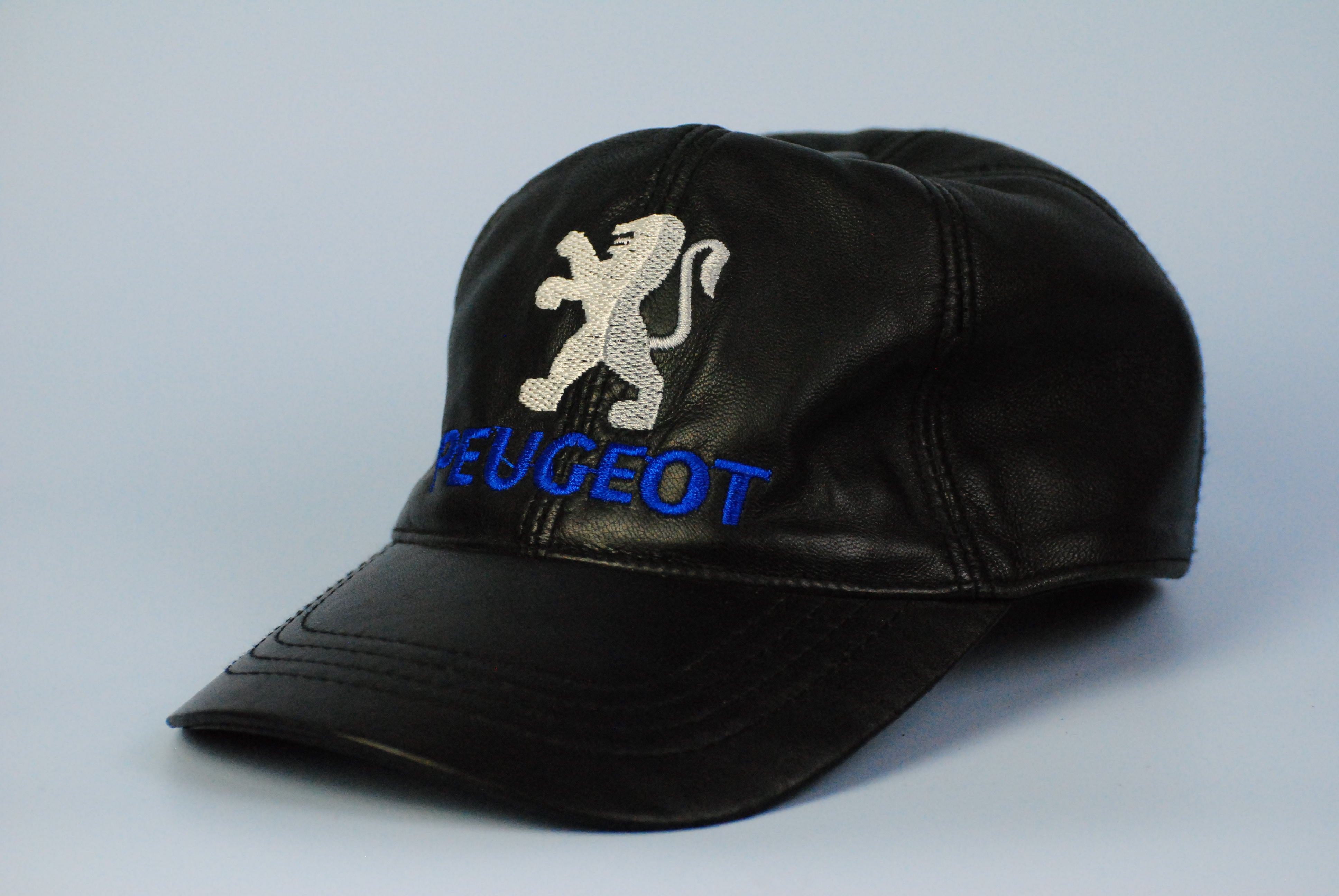 Peugeot Vintage Leder Cap