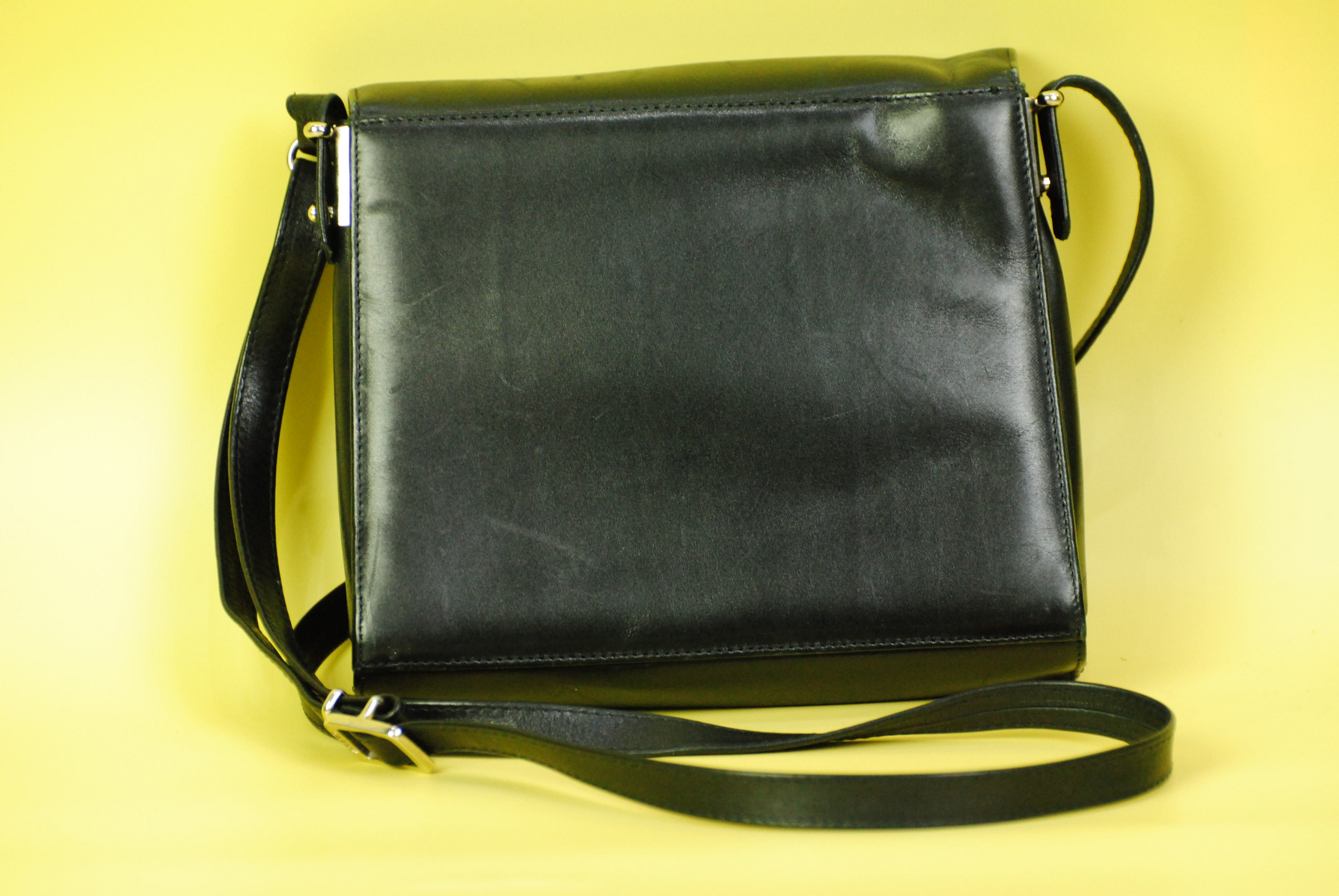 März Vintage Leder Handtasche