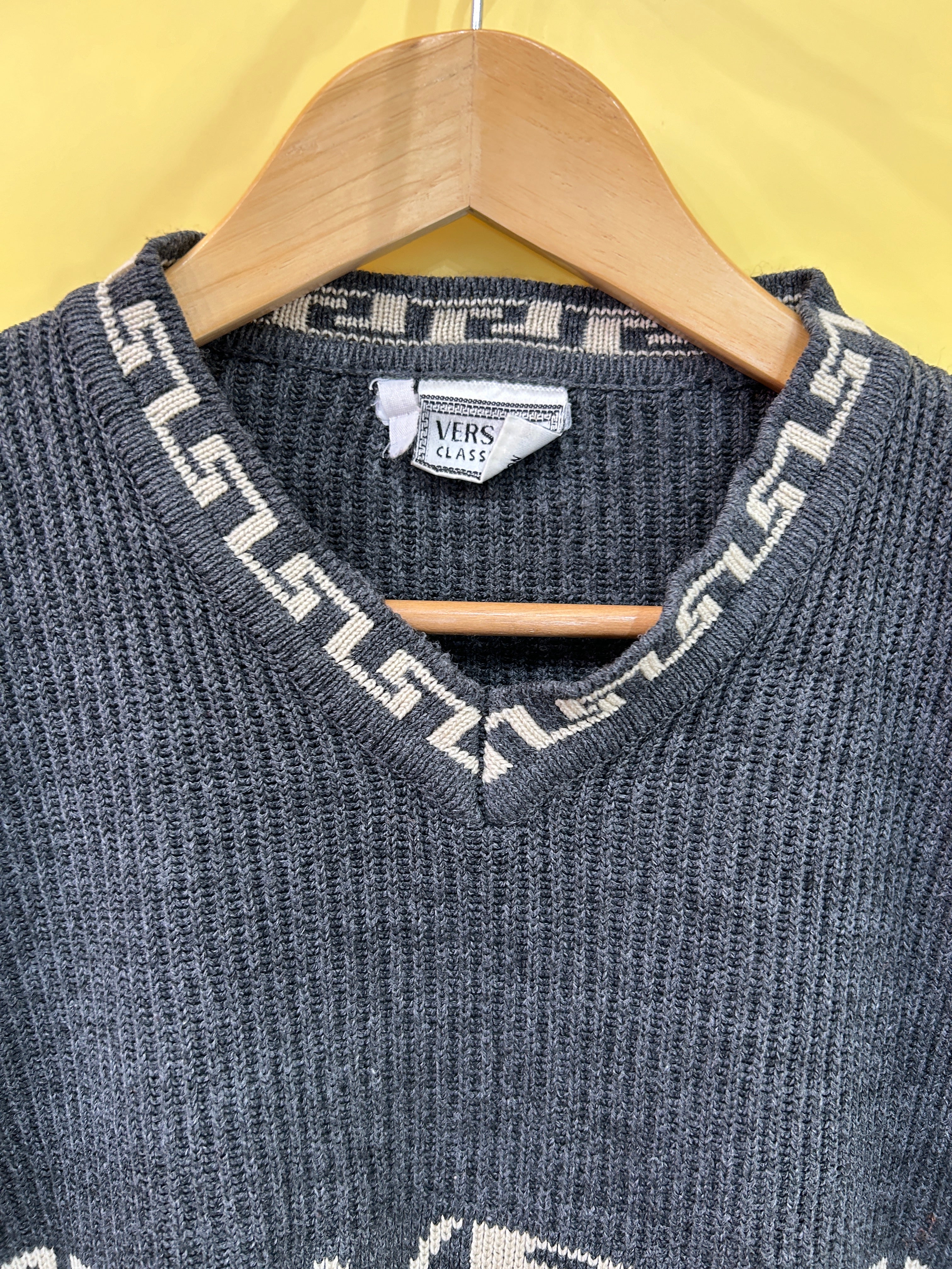 M-L Vintage Versace Classic Pullover