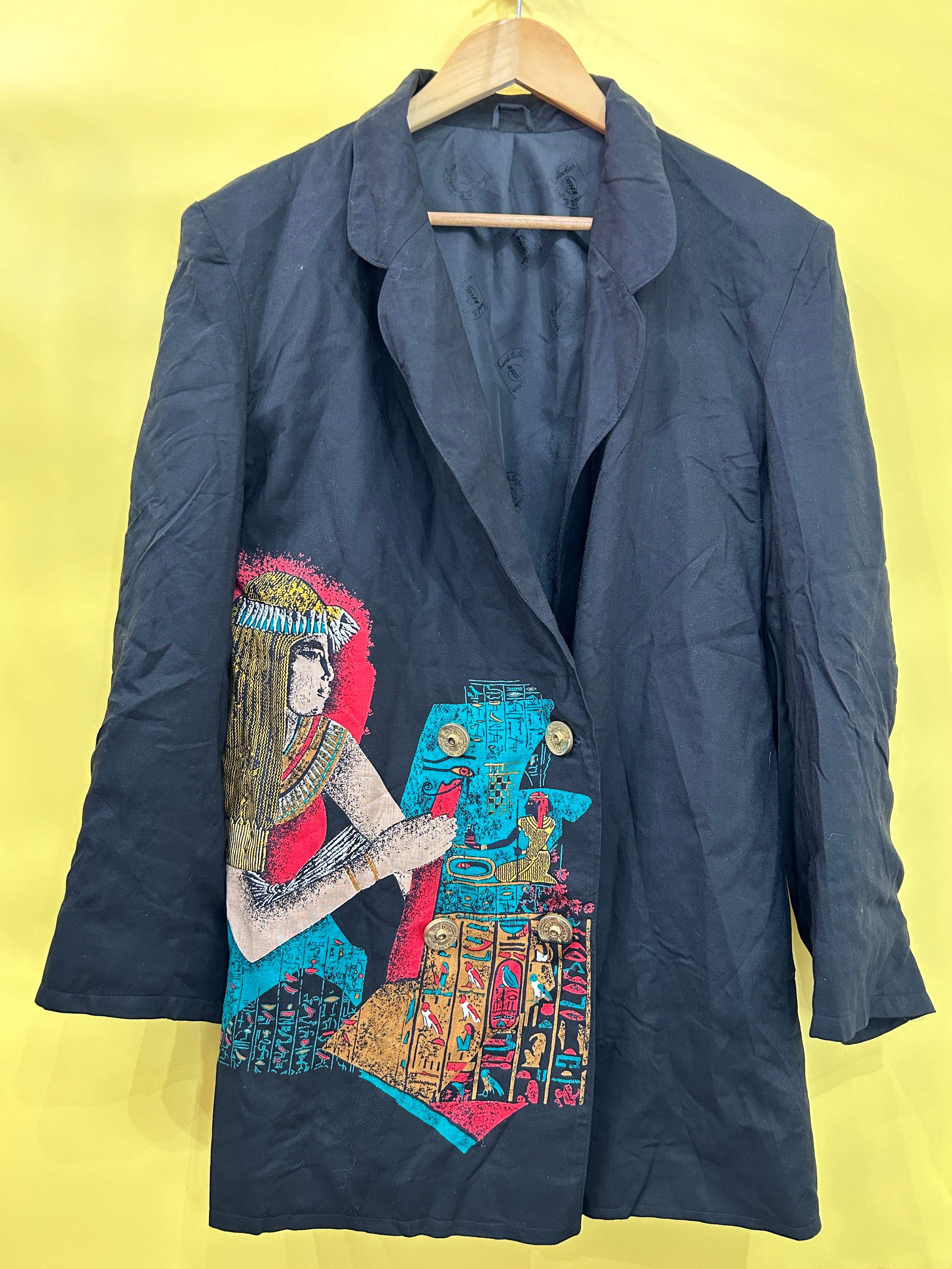 M Vintage Blazer Travil&Savari Thin Material Shirt Blazer Style