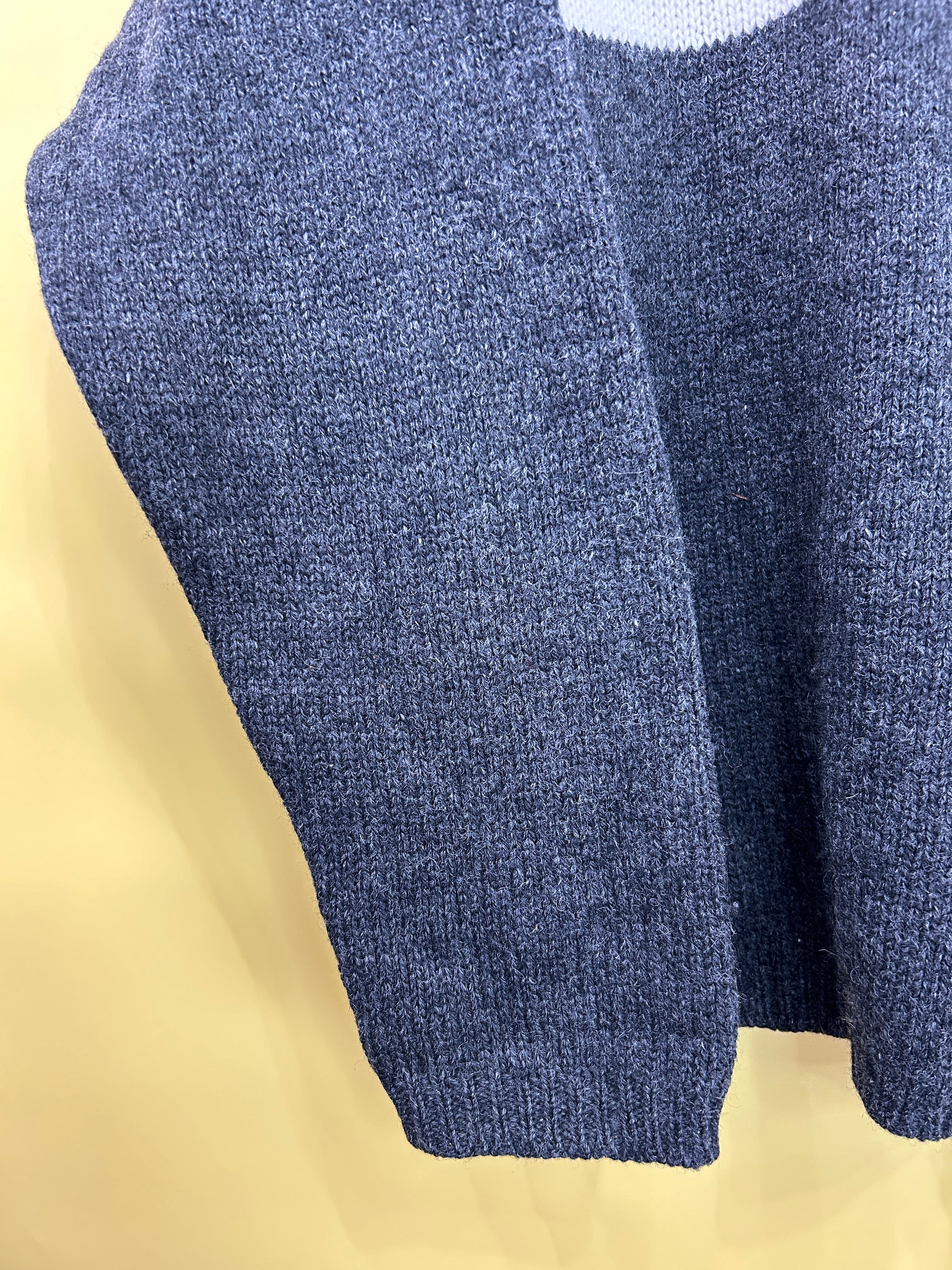 L-Xl Vintage  O`neil Knitted Pullover gray