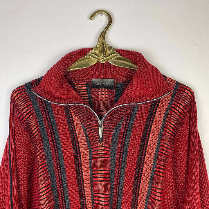 XL Carlo Colucci rot/blau