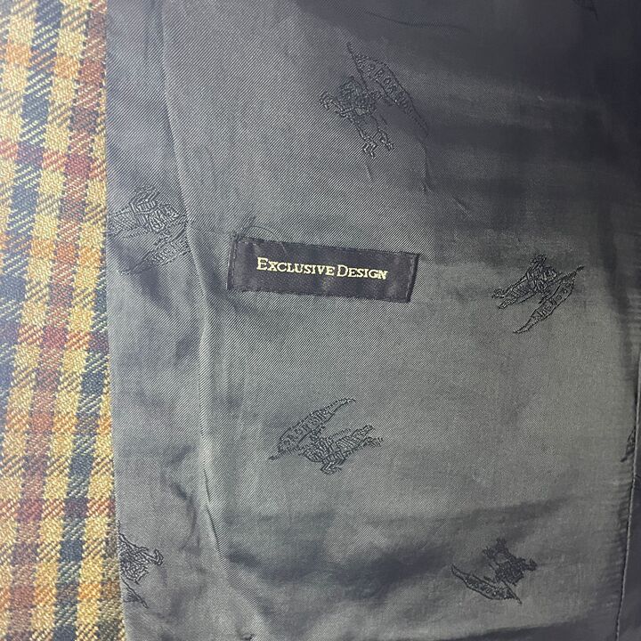 L Burberry Jackett grün kariert
