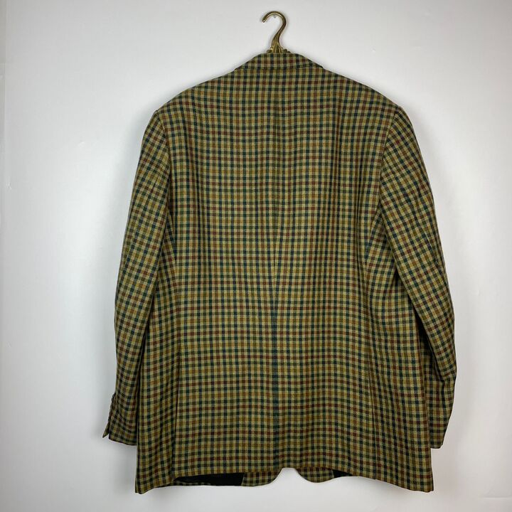 L Burberry Jackett grün kariert