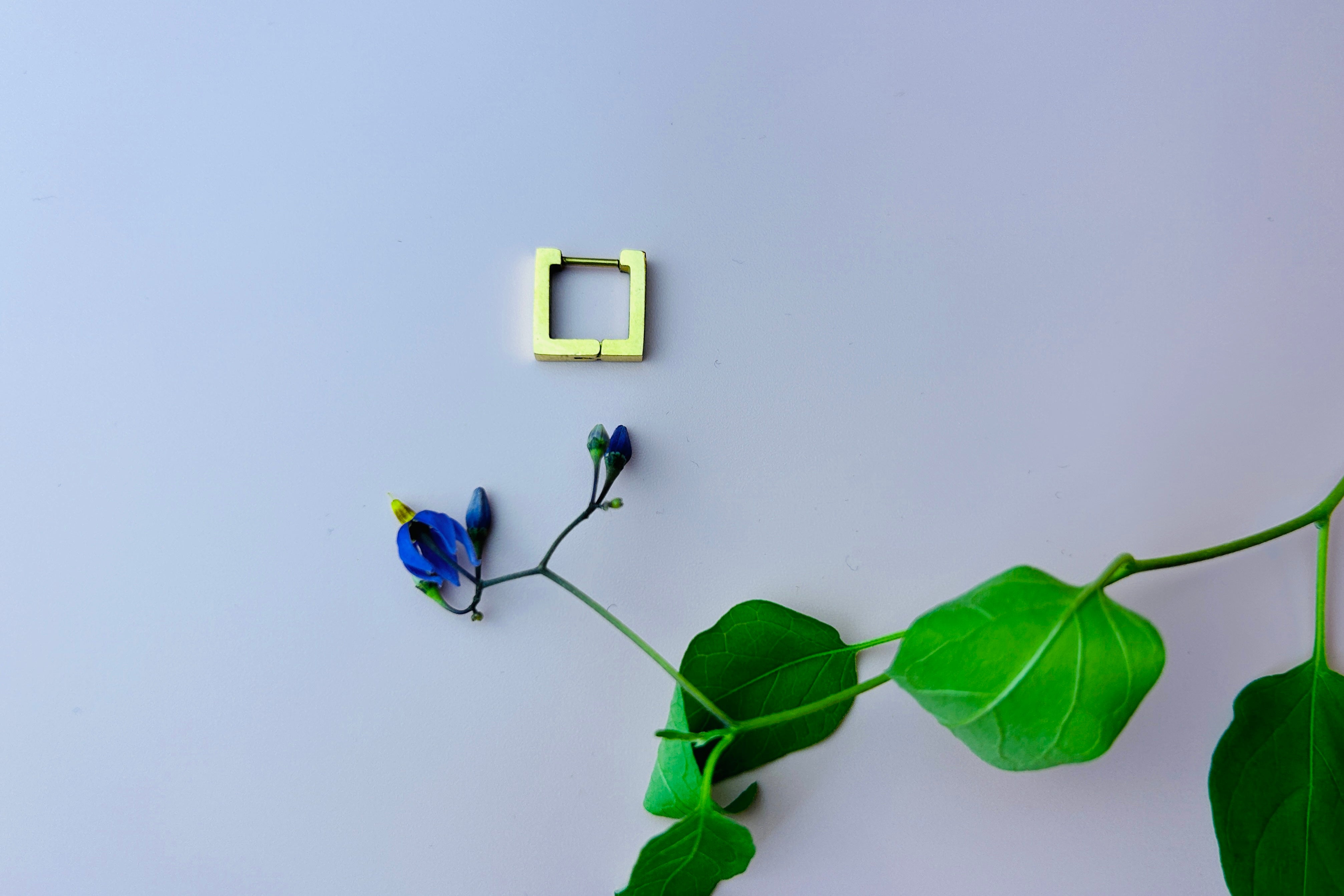 Ohrringe Quadrat