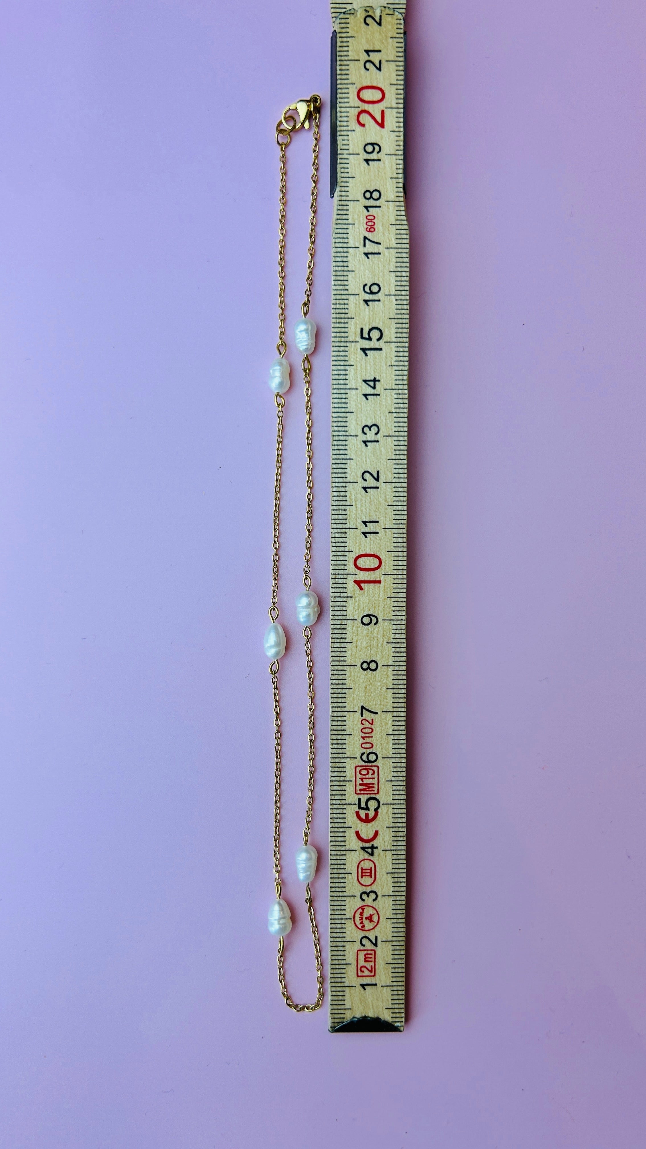 Choker Halskette Süßwasserperlen