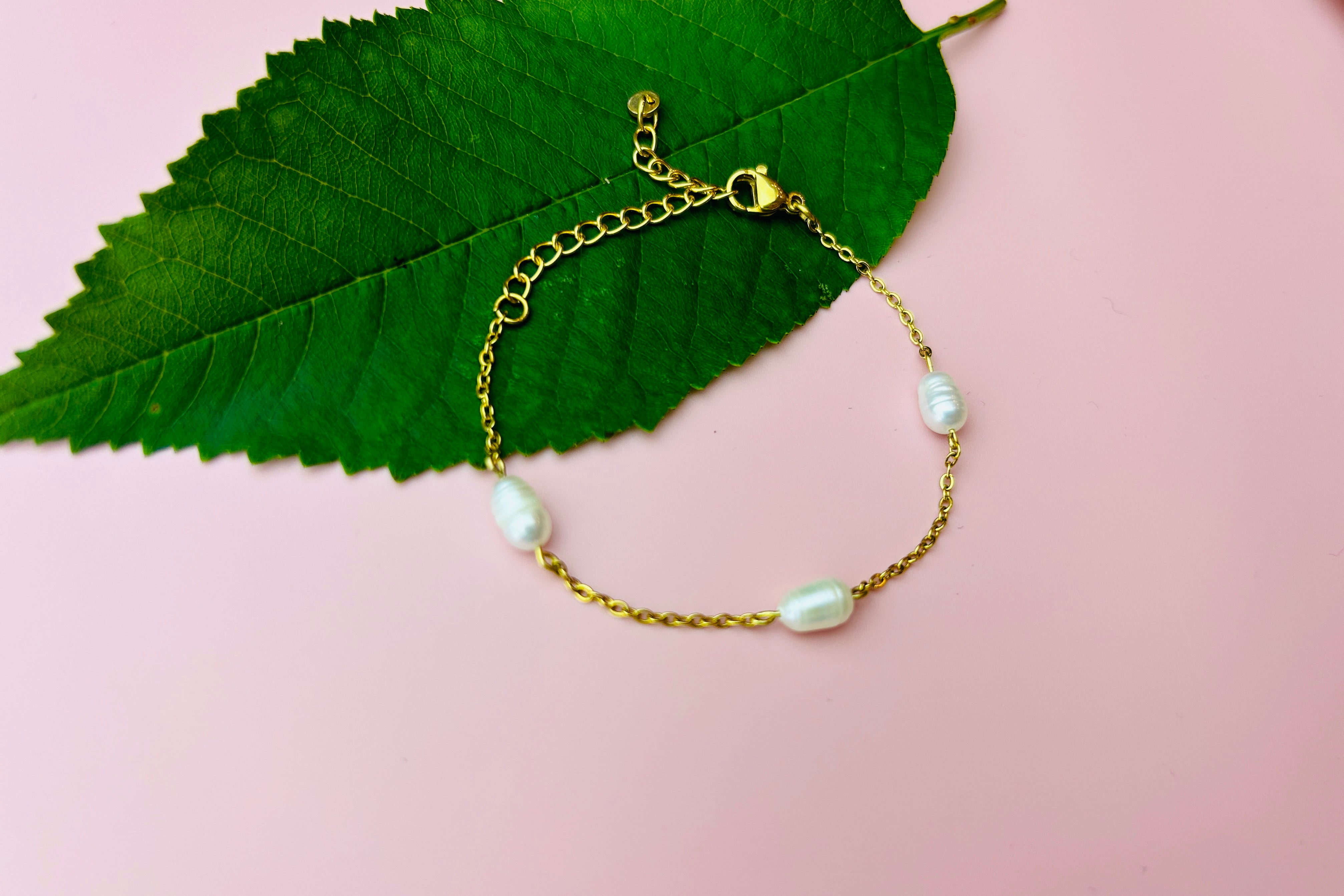 Armband Süßwasserperlen